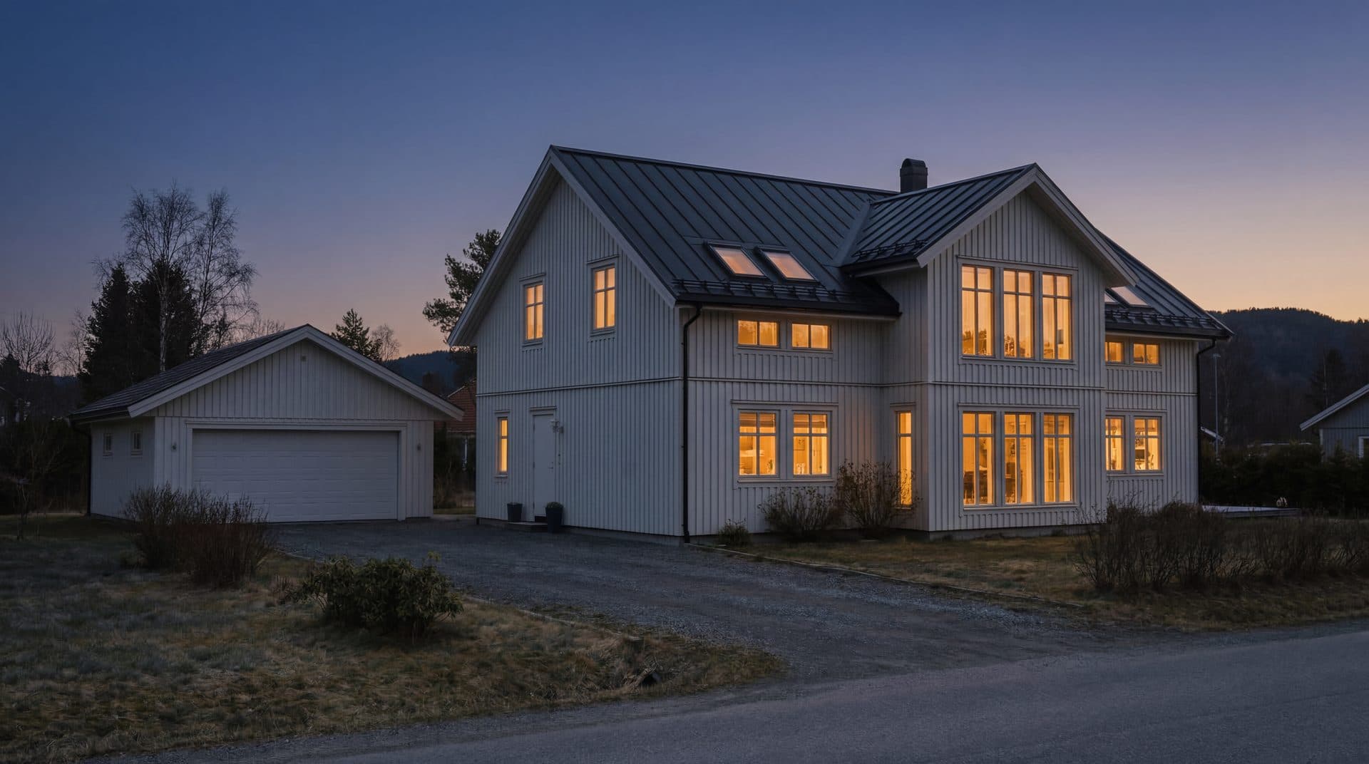 innkjorsel, Evening